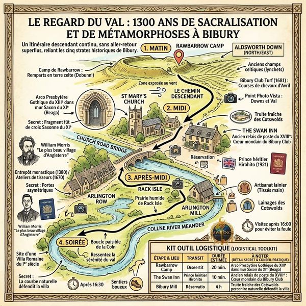Le Regard du Val _ 1300 ans de sacralisation et de métamorphoses à Bibury