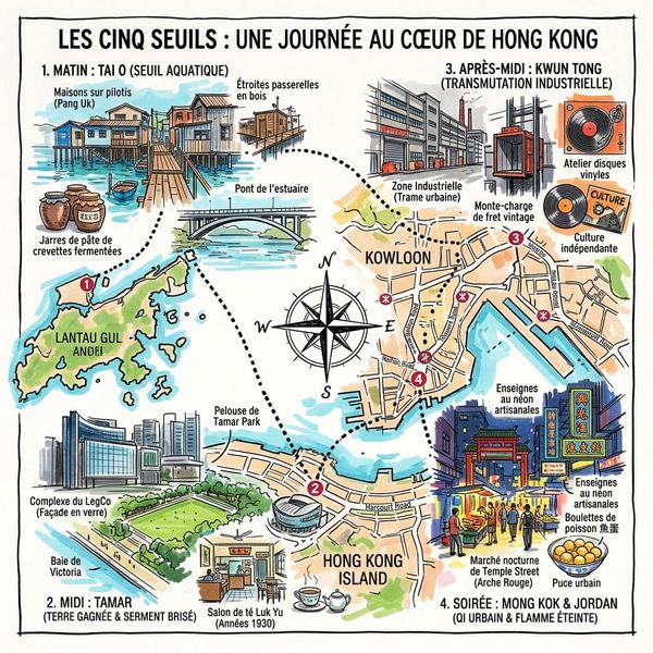 Les Cinq Seuils _ Une Journée au Cœur des Lignes de Fracture et de la Mémoire de Hong Kong