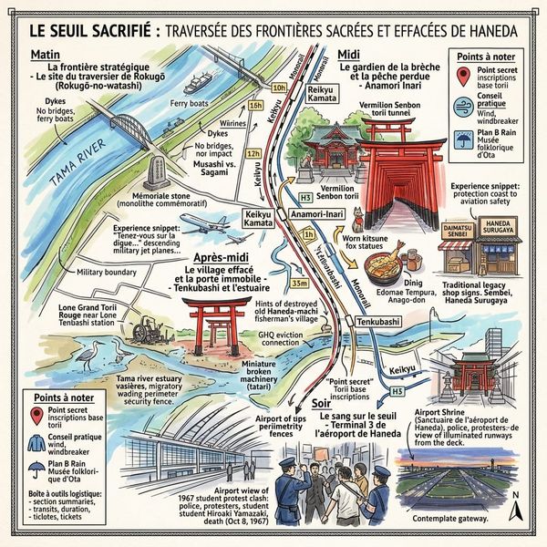 Le Seuil Sacrifié _ Traversée des frontières sacrées et effacées de Haneda
