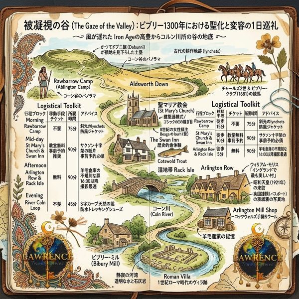 被凝視の谷（The Gaze of the Valley）：ビブリー1300年における聖化と変容の1日巡礼
