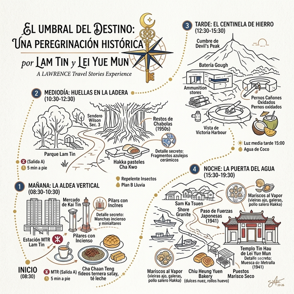 El Umbral del Destino_ Una Peregrinación Histórica por Lam Tin y Lei Yue Mun