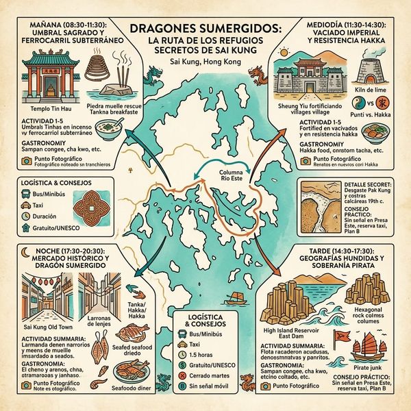 Dragones Sumergidos_ La Ruta de los Refugios Secretos de Sai Kung