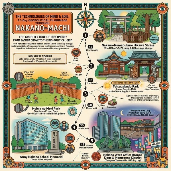 The Technologies of Mind and Soil_ A 1-Day Geopolitical Pilgrimage Through Nakano-machi