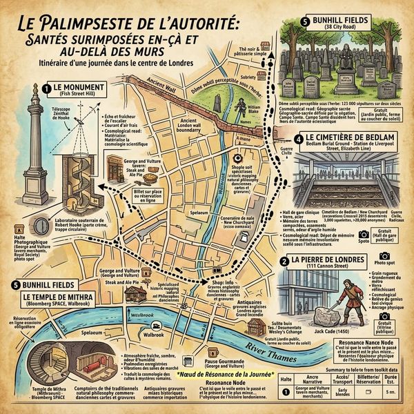 Itinéraire d'une journée dans le centre de Londres