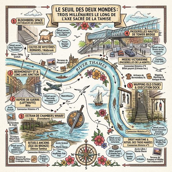 Le Seuil des Deux Mondes _ Trois Millénaires le long de l'Axe Sacré de la Tamise