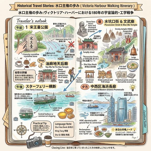 水口主權の歩み：維多利亞港における180年の宇宙論的・工学戦争
