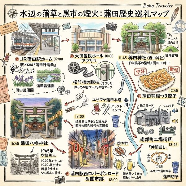 蒲田、閾の街：日本近代を孵した水辺五景