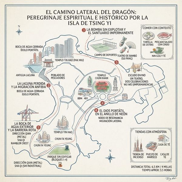 Un recorrido espiritual e histórico de un día por la isla de Tsing Yi, Hong Kong