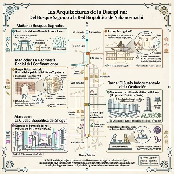 Las Arquitecturas de la Disciplina_ Del Bosque Sagrado a la Red Biopolítica de Nakano-machi