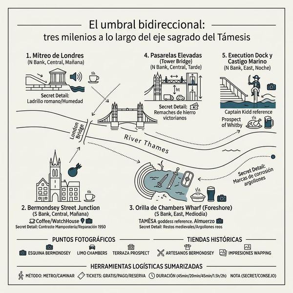 El umbral bidireccional_ tres milenios a lo largo del eje sagrado del Támesis