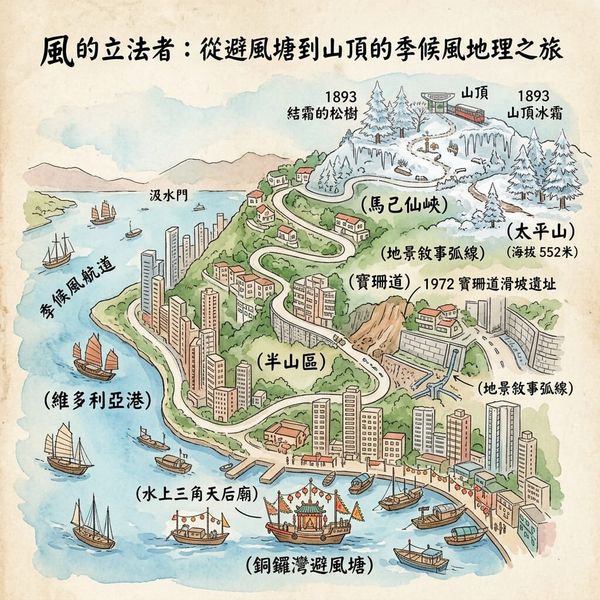 風的立法者：從避風塘到山頂的季候風地理之旅