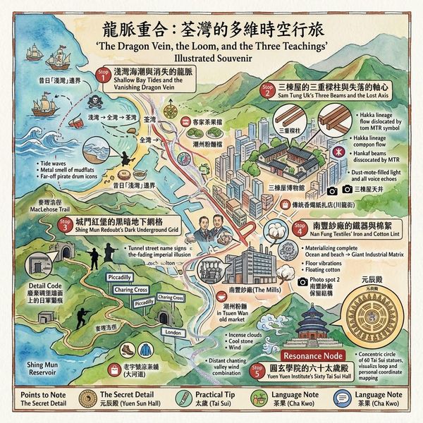 龍脈重合：荃灣的多維時空行旅