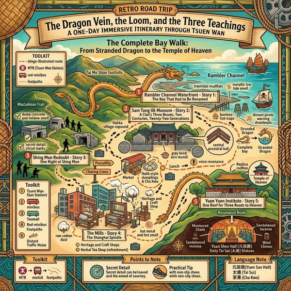 The Dragon Vein, the Loom, and the Three Teachings