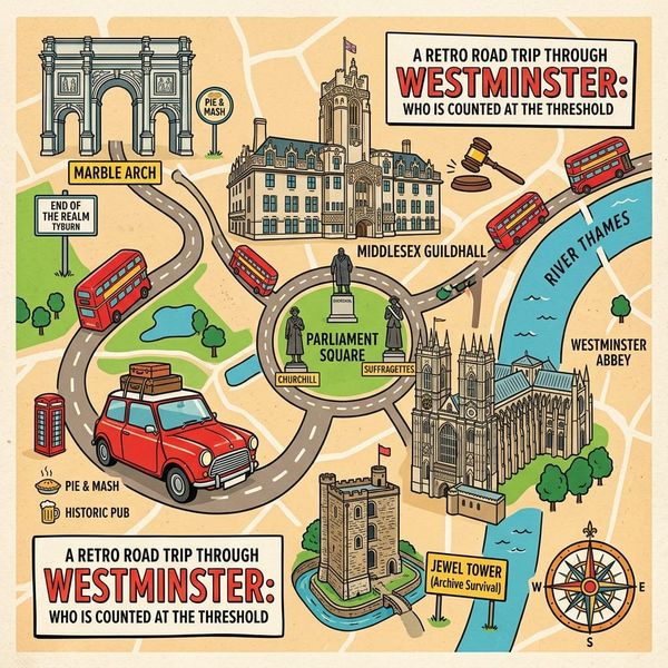 Westminster's Five Thresholds: A Lost River, a Sanctuary, a Gallows, a Burned Ledger and a Cupboard