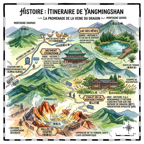 La Promenade de la Veine du Dragon _ Une journée pour suivre le souffle de Yangmingshan