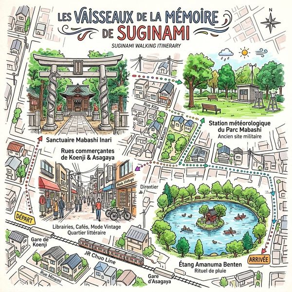 Les Vaisseaux de la Mémoire de Suginami _ Un Itinéraire Pérenne