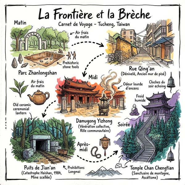 La Frontière et la Brèche _ Une promenade à travers les bords stratifiés de Tucheng