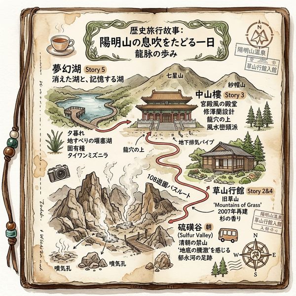 龍脈の歩み：陽明山の息吹をたどる一日