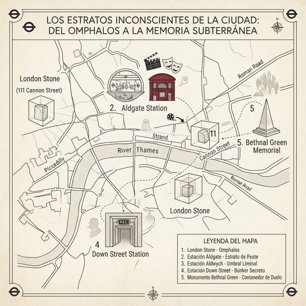 Los Estratos Inconscientes de la Ciudad_ Del Omphalos a la Memoria Subterránea