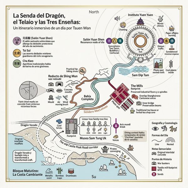 La Senda del Dragón, el Telaio y las Tres Enseña