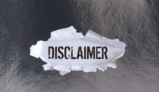 Disclaimer