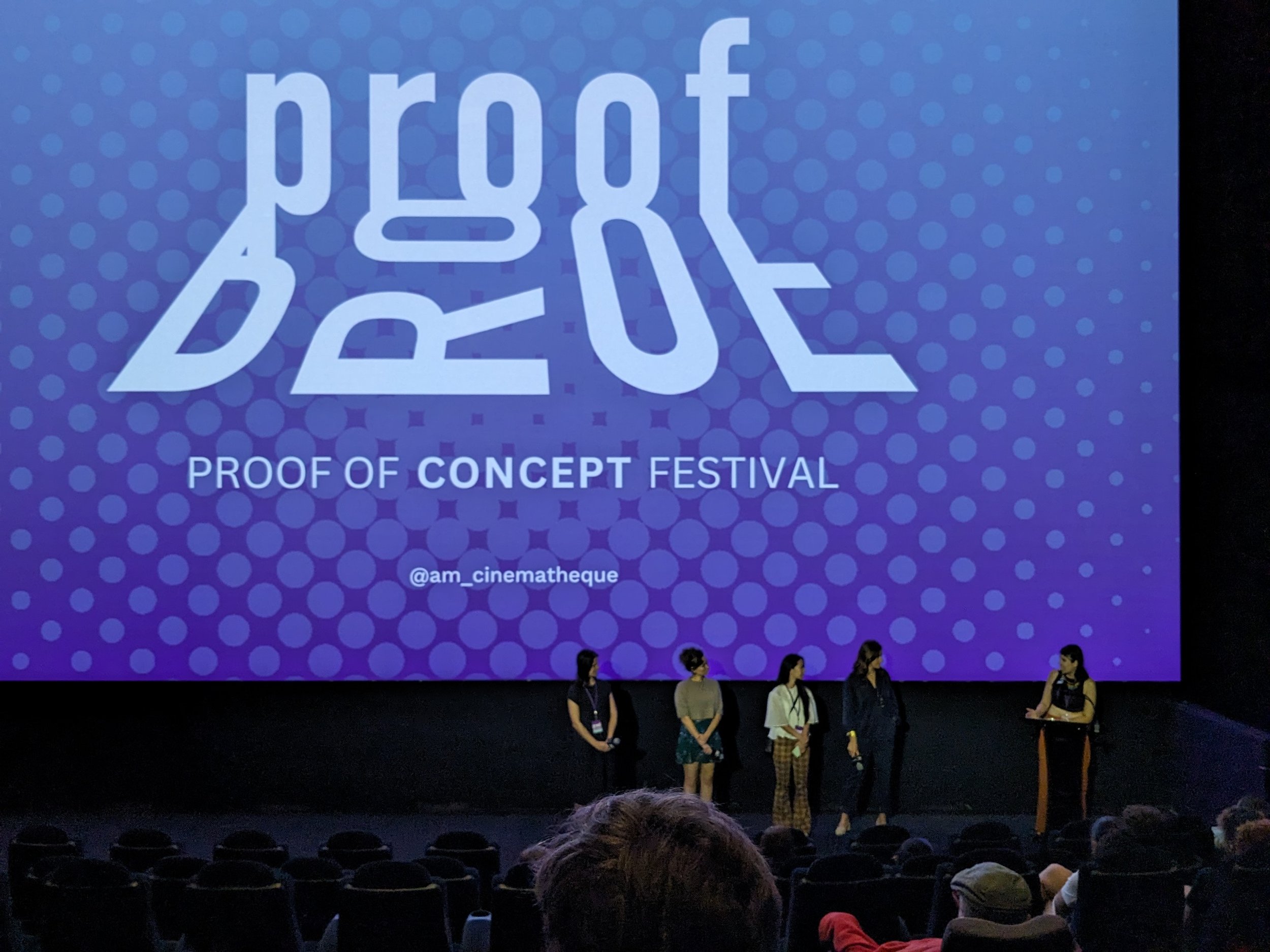 The Light Leaks speaking with filmmakers from Block #4