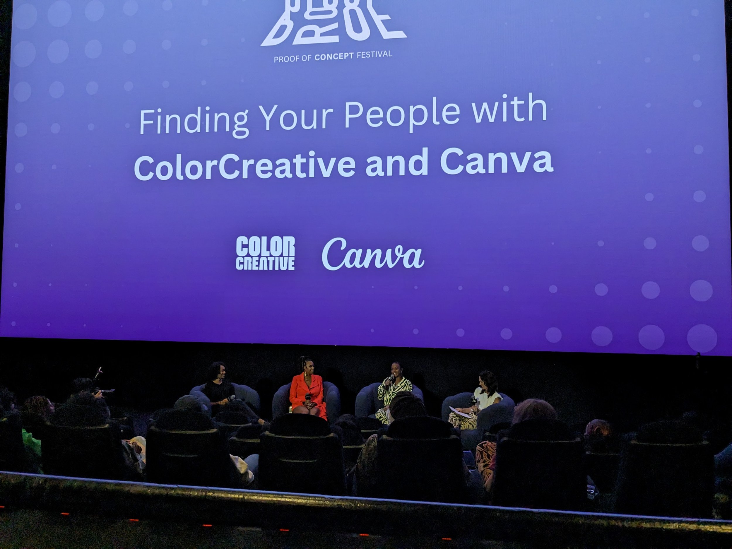 Finding your people with ColorCreative and Canva panel