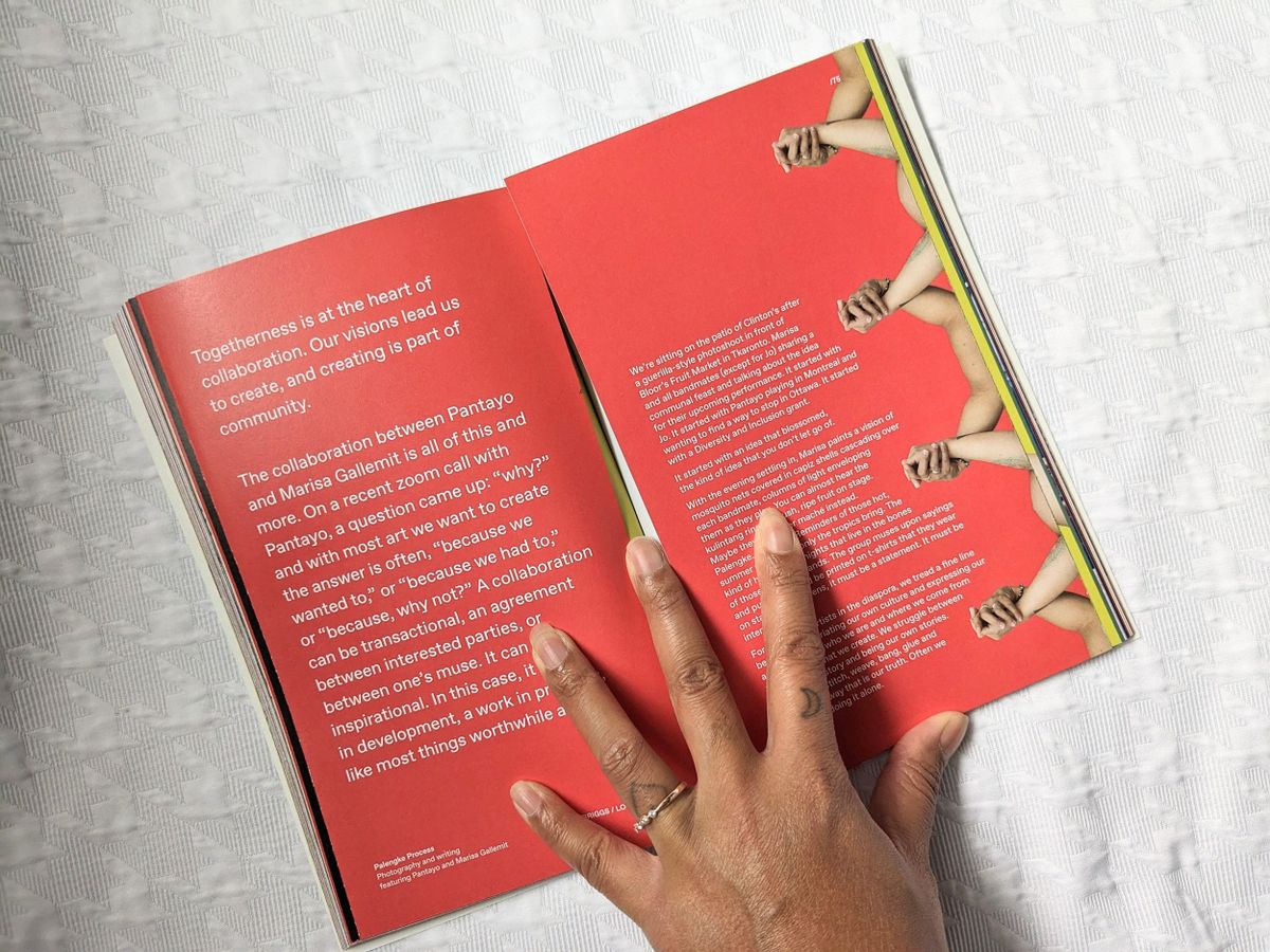 I wrote something for the ottawa design club: pantayo x marisa