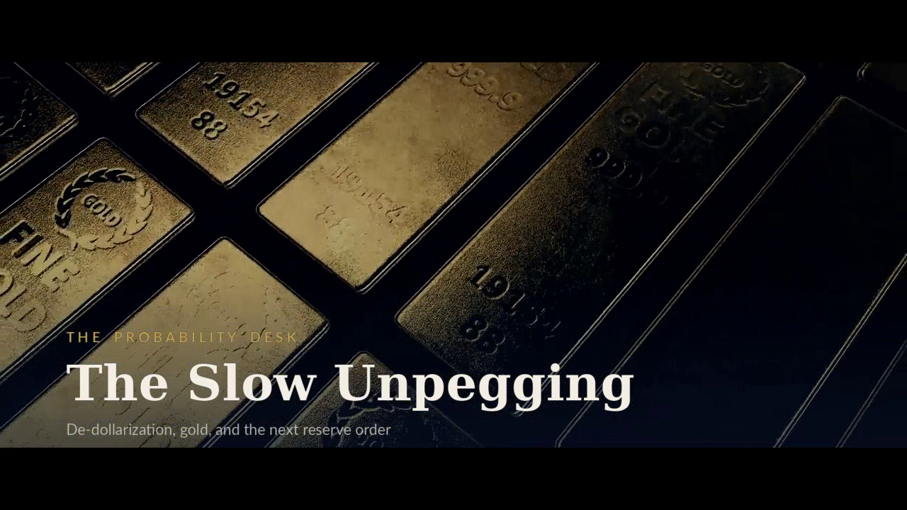 The Slow Unpegging