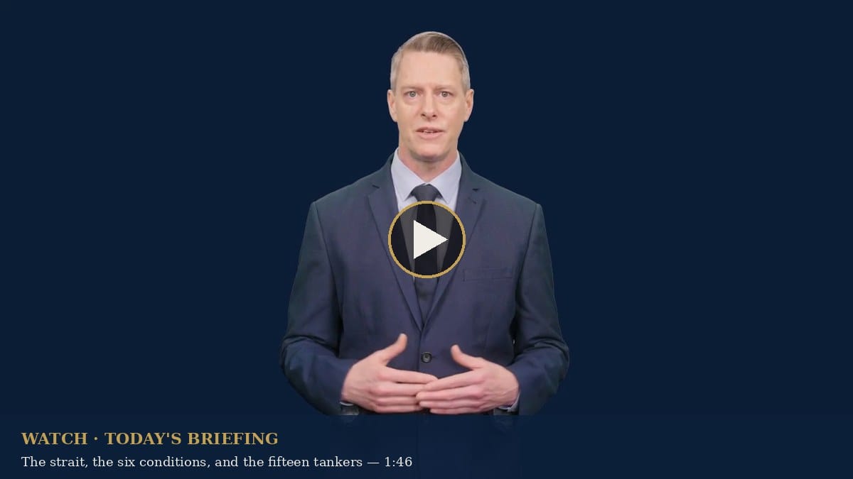 Watch today's briefing