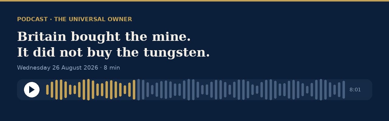 Podcast: The Universal Owner