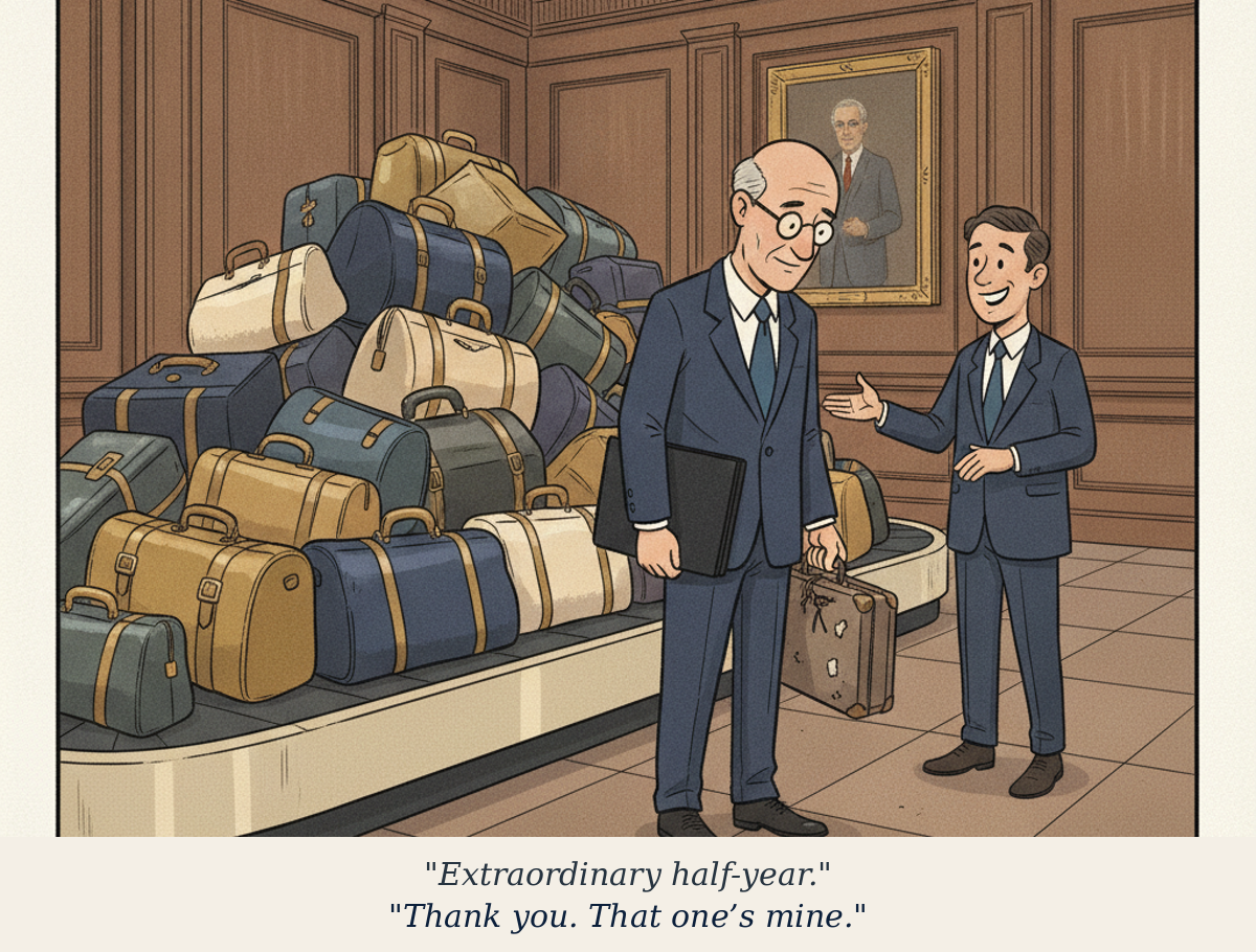The editorial cartoon — 12 August 2026