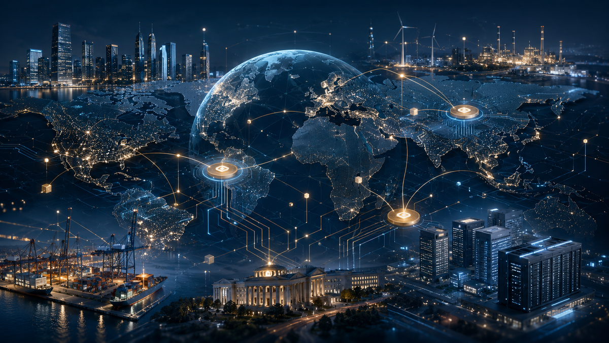 Programmable rails linking cities, ports, energy assets and a sovereign capitol