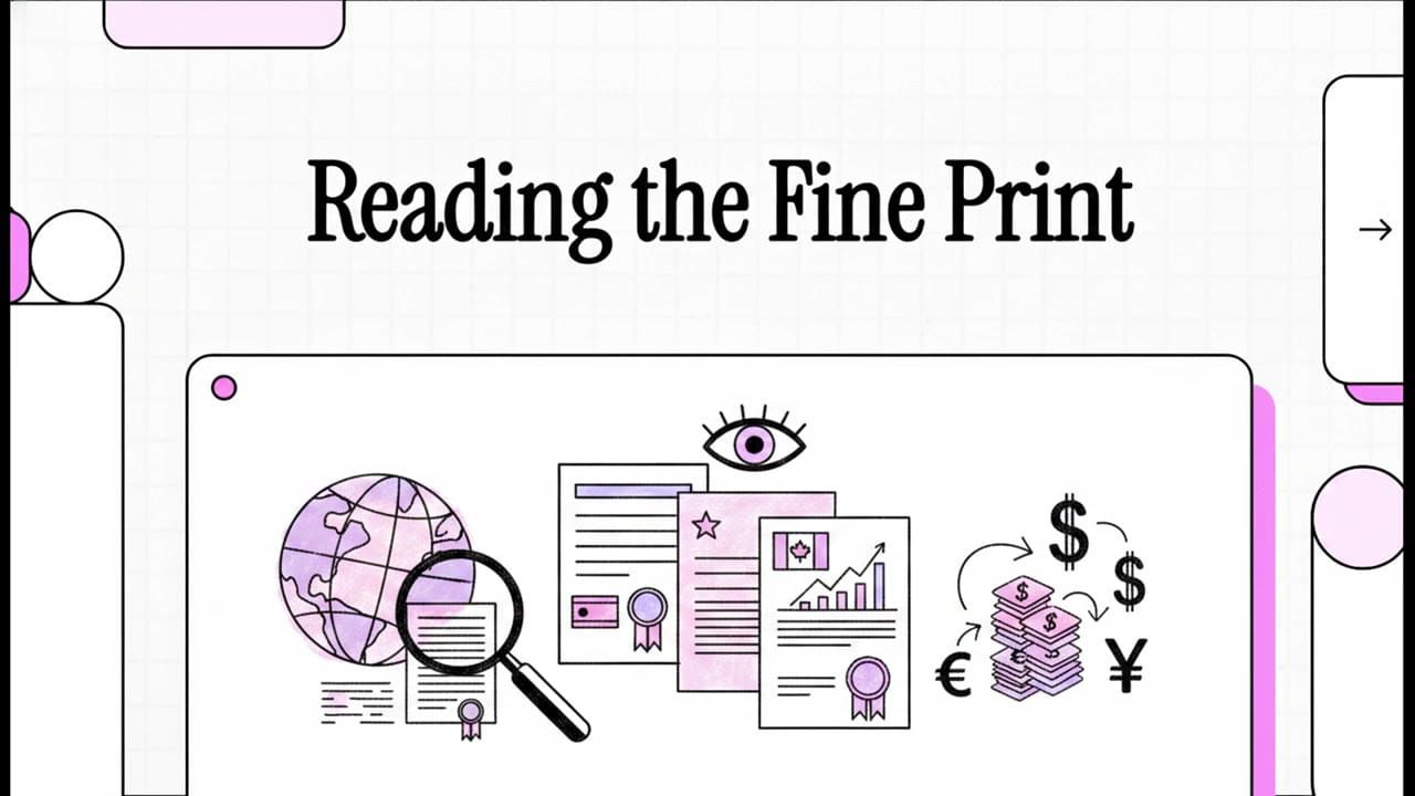 Reading the Fine Print. Saturday briefing film, 8 minutes 35 seconds.