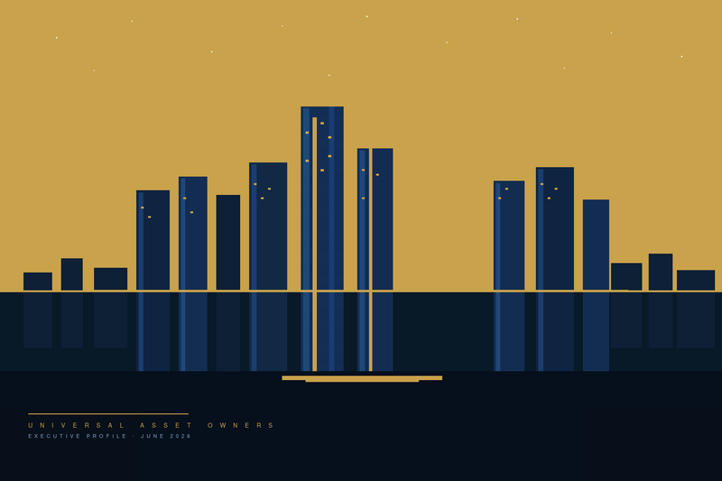 Riyadh financial district at twilight — UAO Executive Profile