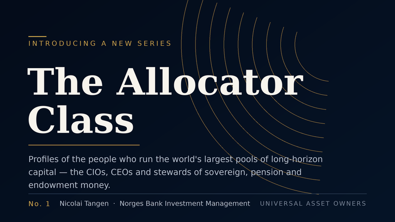 The Allocator Class — Nicolai Tangen