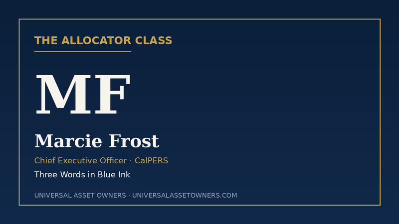 Marcie Frost: Three Words in Blue Ink