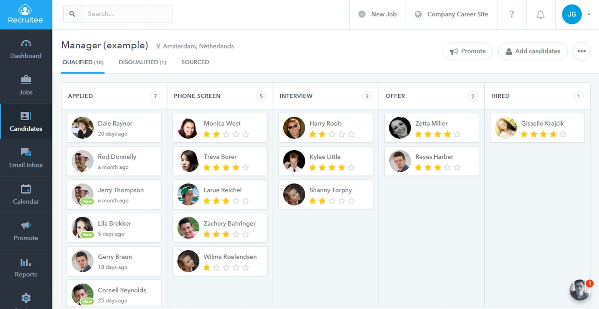 Recruitee Connector Integration