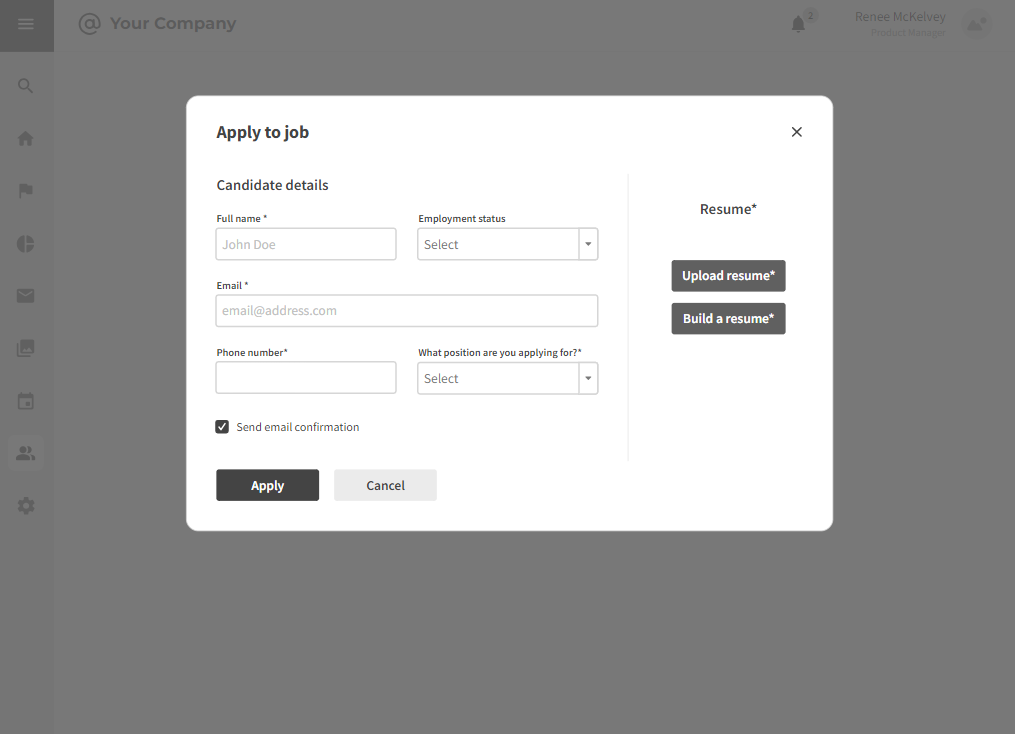 Job Application 