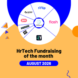 HrTech Fundraising of the month - August 2026