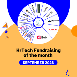 HrTech Fundraising of the Month - September 2026