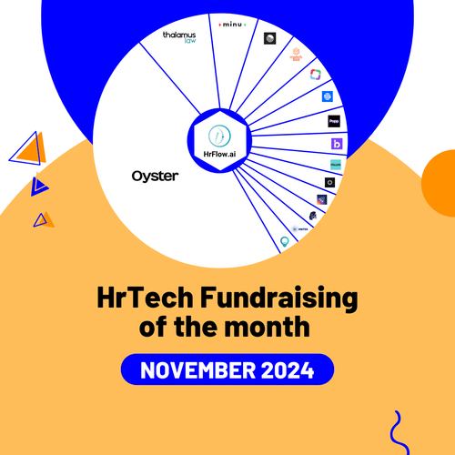 HrTech Fundraising of the month - November 2024