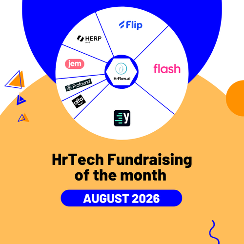 HrTech Fundraising of the month - August 2026
