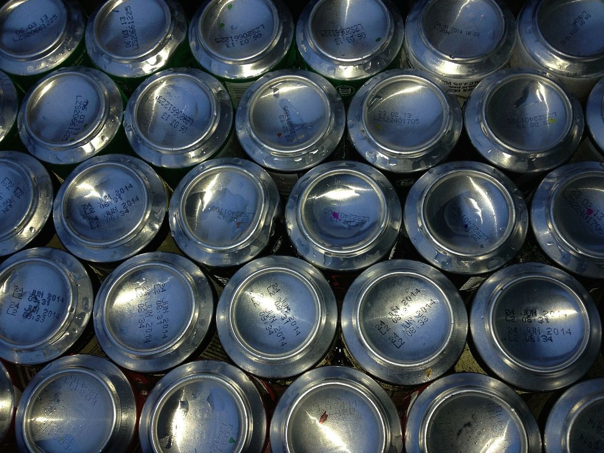 aluminum cans
