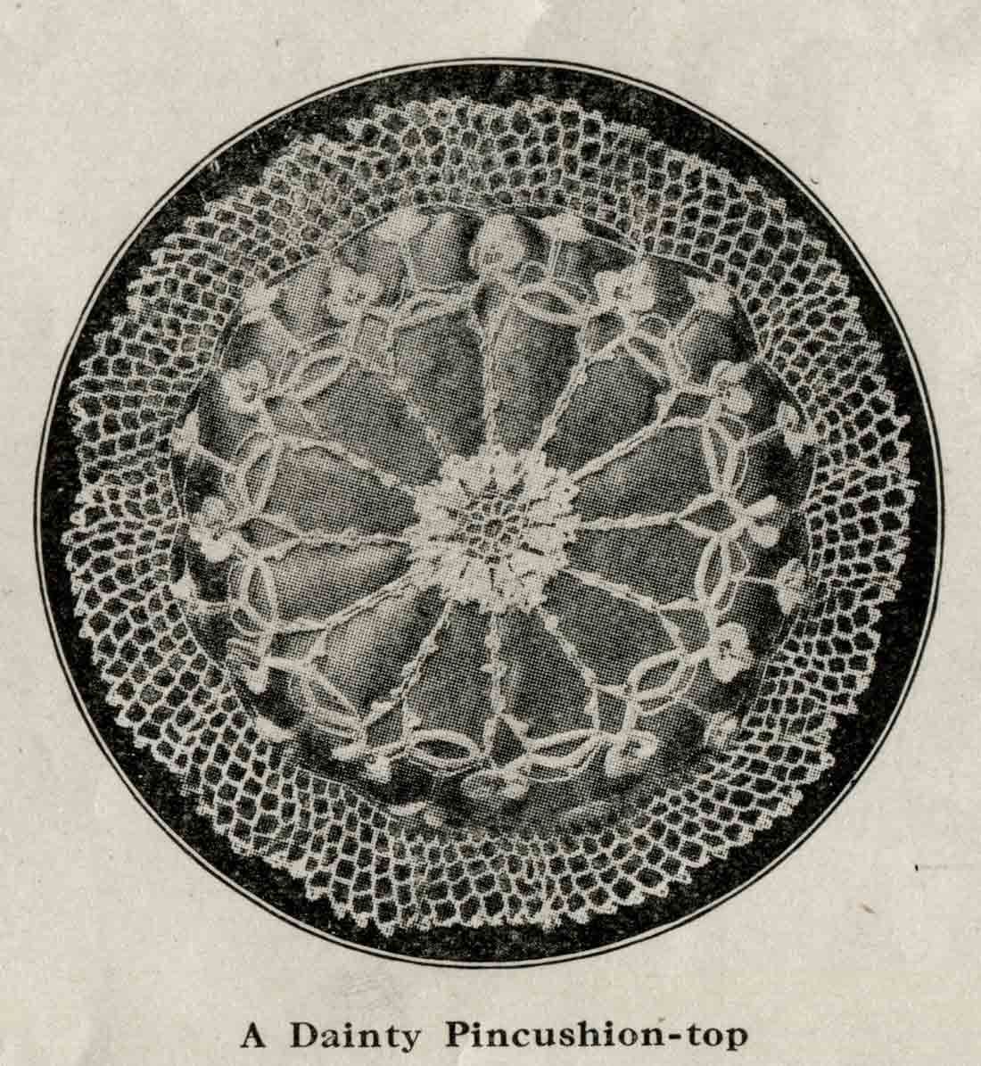 A Dainty Pin Cushion Top