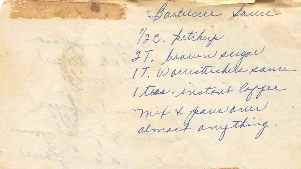 Bbq Sauce Recipe
