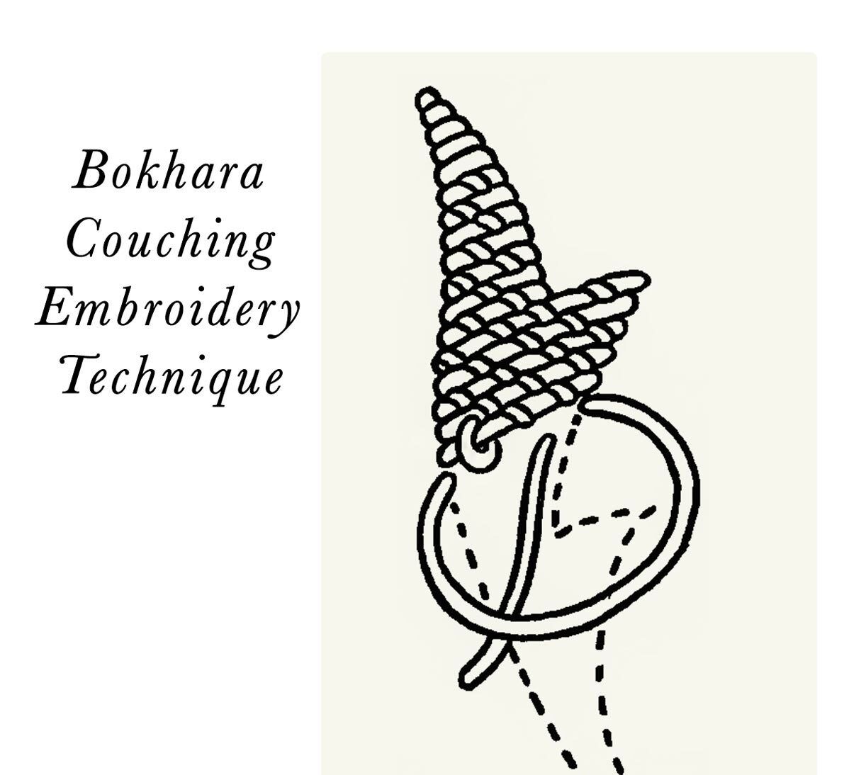 Bokhara Couching
