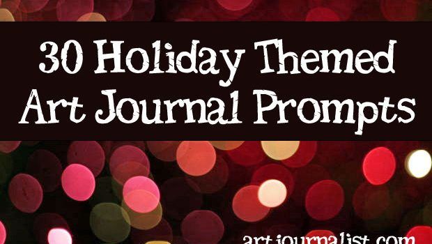 30 Christmas & Holiday Themed Journal Prompts