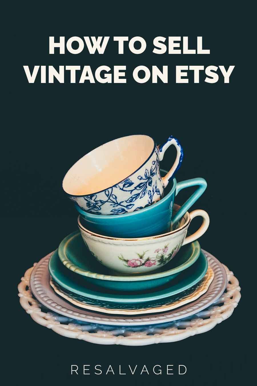 how to sell vintage on etsy