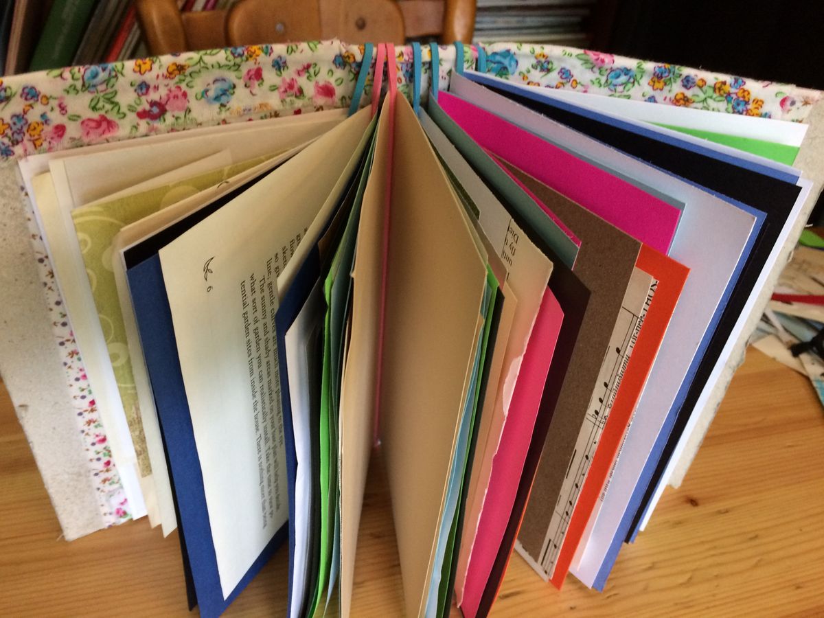 The Elusive Perfect No Sew DIY Junk Journal Binding Tutorial